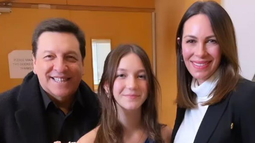Julio César Rodríguez celebró importante logro de su hija Julieta 